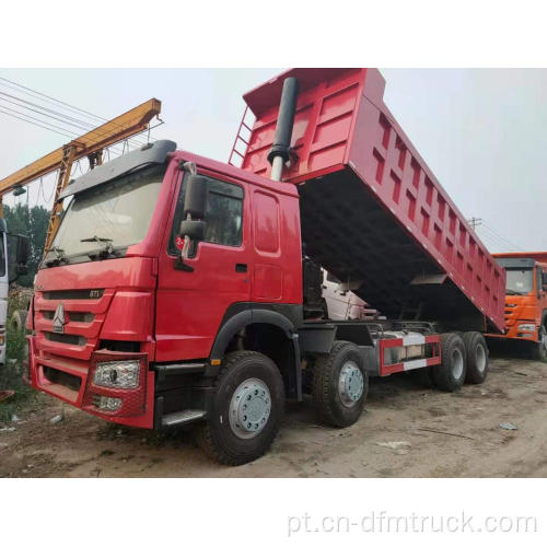 Caminhão basculante recondicionado 8x4 para mineração